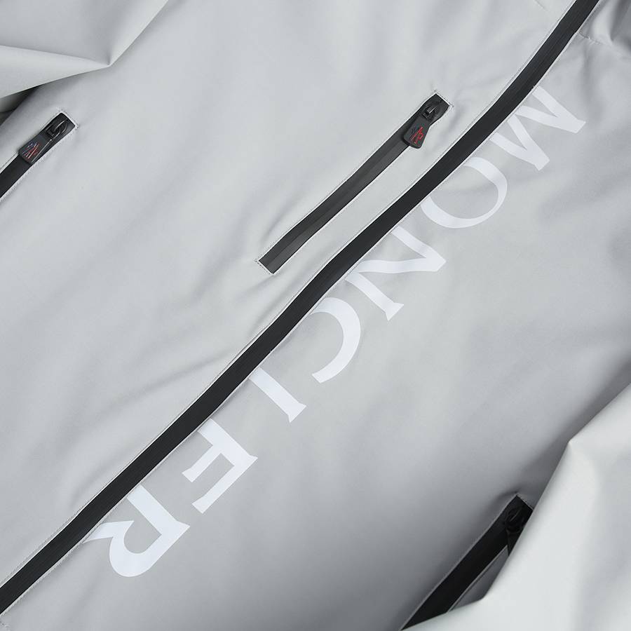MONCLER モンクレール メンズ ダウンジャケット マウンテンパーカー キルティング ナイロン 秋冬防寒 ブラック M - 画像 5