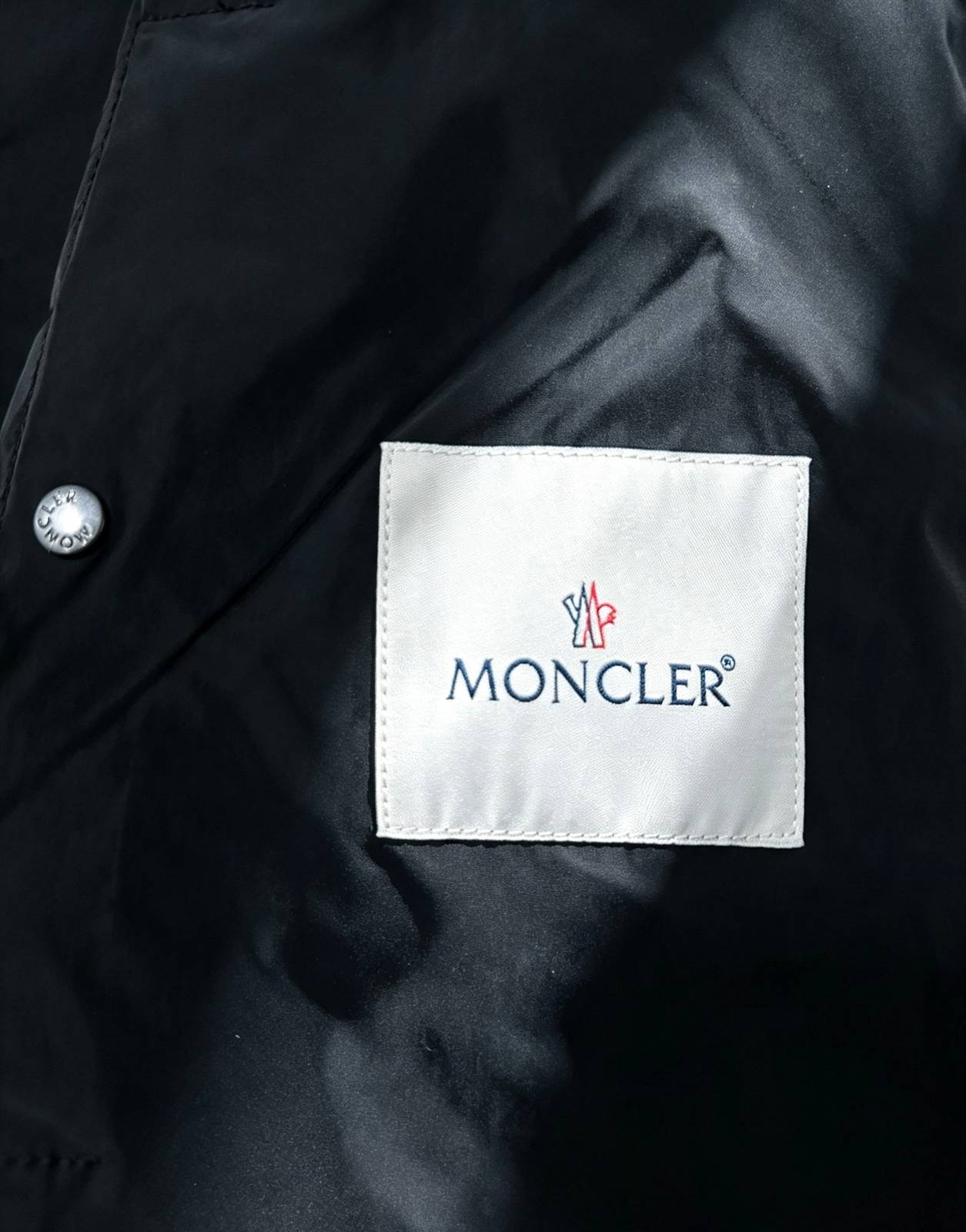 MONCLER モンクレール メンズ ダウンジャケット マウンテンパーカー キルティング ナイロン 秋冬防寒 ブラック M - 画像 3