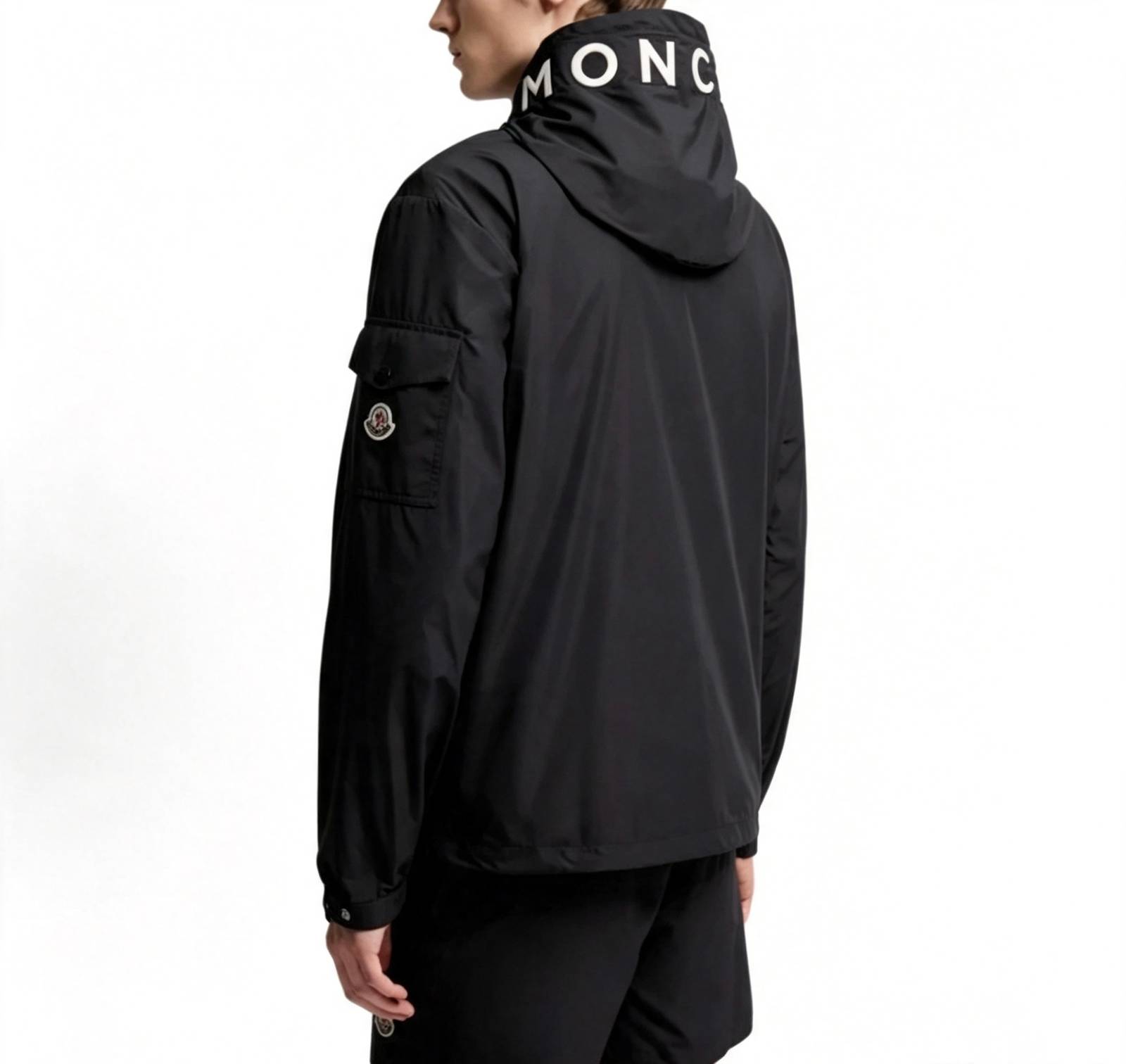 MONCLER モンクレール メンズ ダウンジャケット マウンテンパーカー キルティング ナイロン 秋冬防寒 ブラック M - 画像 7