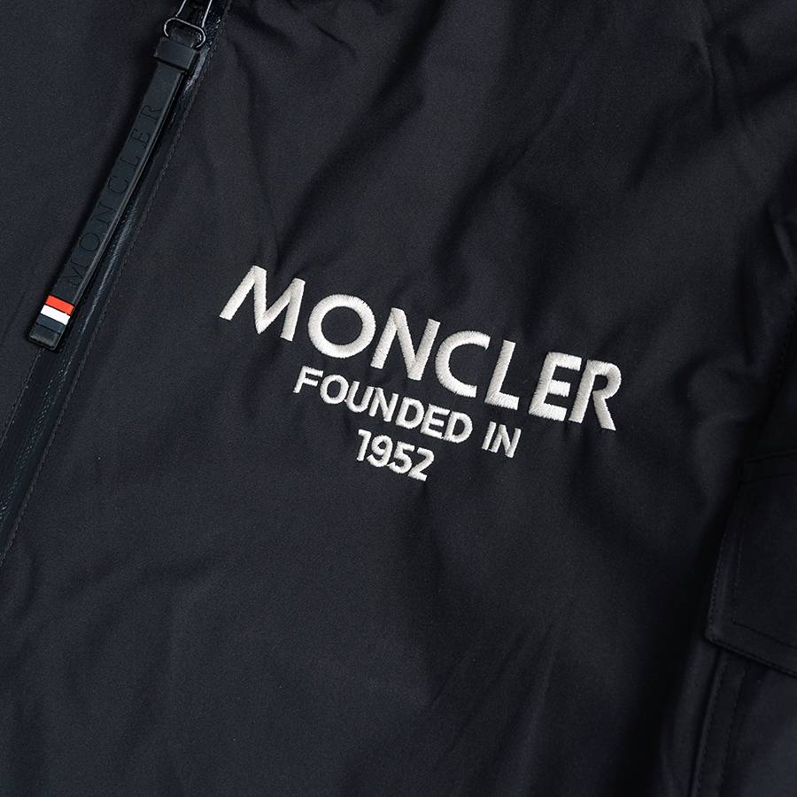 MONCLER モンクレール メンズ ダウンジャケット マウンテンパーカー キルティング ブラック M - 画像 2