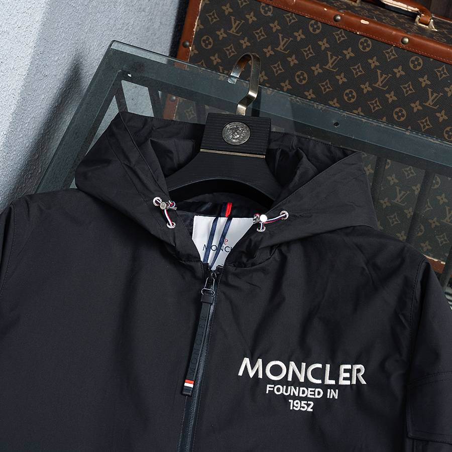 MONCLER モンクレール メンズ ダウンジャケット マウンテンパーカー キルティング ブラック M - 画像 6