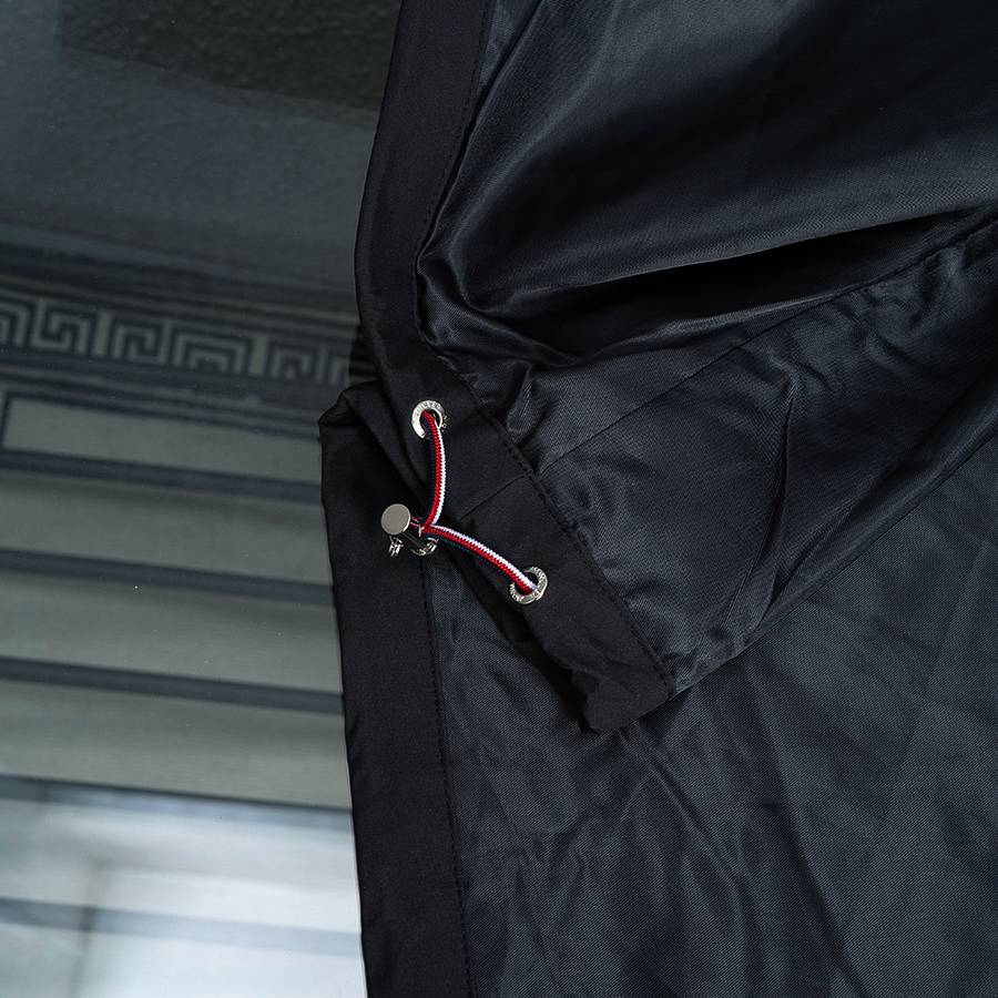 MONCLER モンクレール メンズ ダウンジャケット マウンテンパーカー キルティング ブラック M - 画像 17