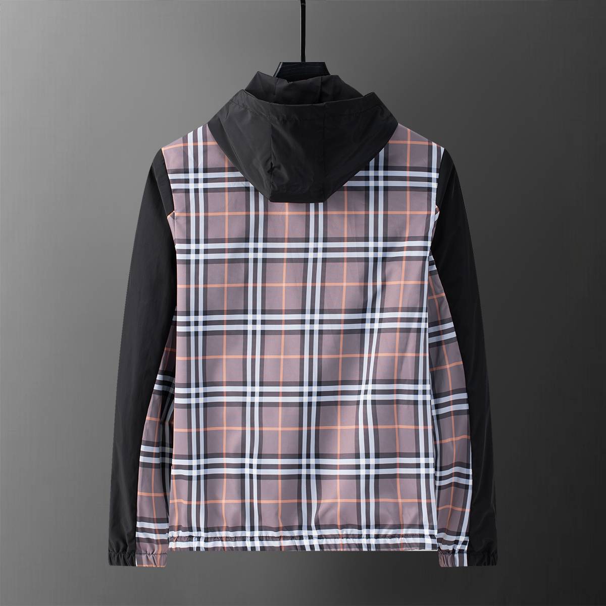BURBERRY バーバリー メンズ ジャケット ブルゾン MA 1 ボマージャケット ナイロン ロゴワッペン ダブルジップ ブラック M 3XL - 画像 8