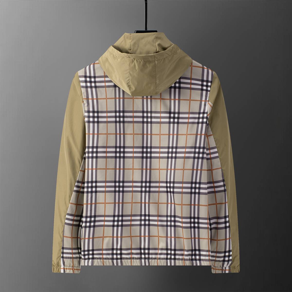 BURBERRY バーバリー メンズ ジャケット ブルゾン ナイロン キルティング マウンテンパーカー フーデッドジャケット ベージュ - 画像 4