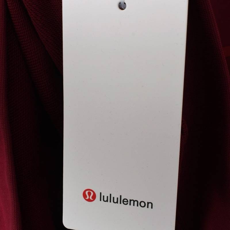 LULULEMON メンズ スウェット トレーナー クルーネックスウェット ロゴプリント フロントロゴ ヘビーウェイト ブラック - 画像 6