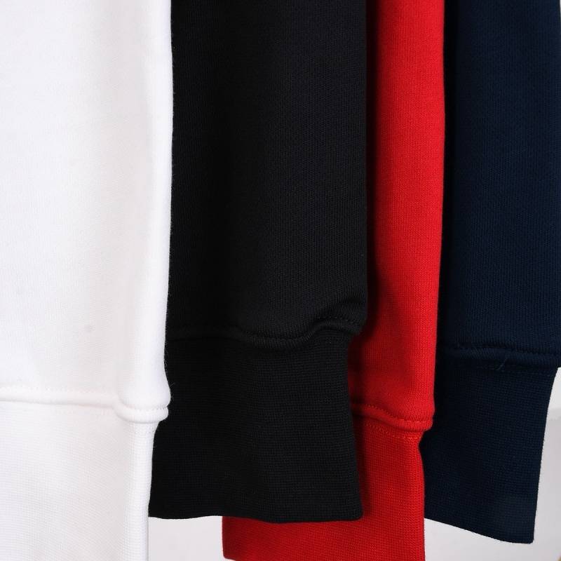 GANT メンズ クルーネックスウェット ロゴプリント フロントロゴ 袋鼠兜 リブ仕様 メンズ レッド - 画像 6