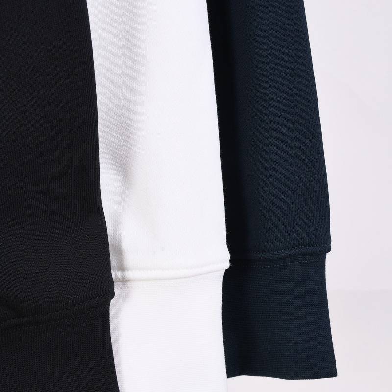 Calvin Klein メンズ クルーネックスウェット ロゴプリント フレックスフィット ホワイト - 画像 6