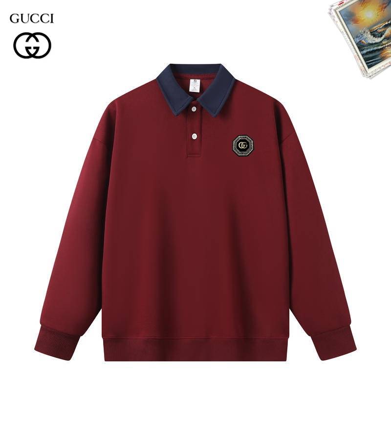 GUCCI グッチ メンズ スウェット トレーナー クルーネックスウェット ロゴプリント フロントロゴ ロングスリーブ オーバーサイズ オートミール