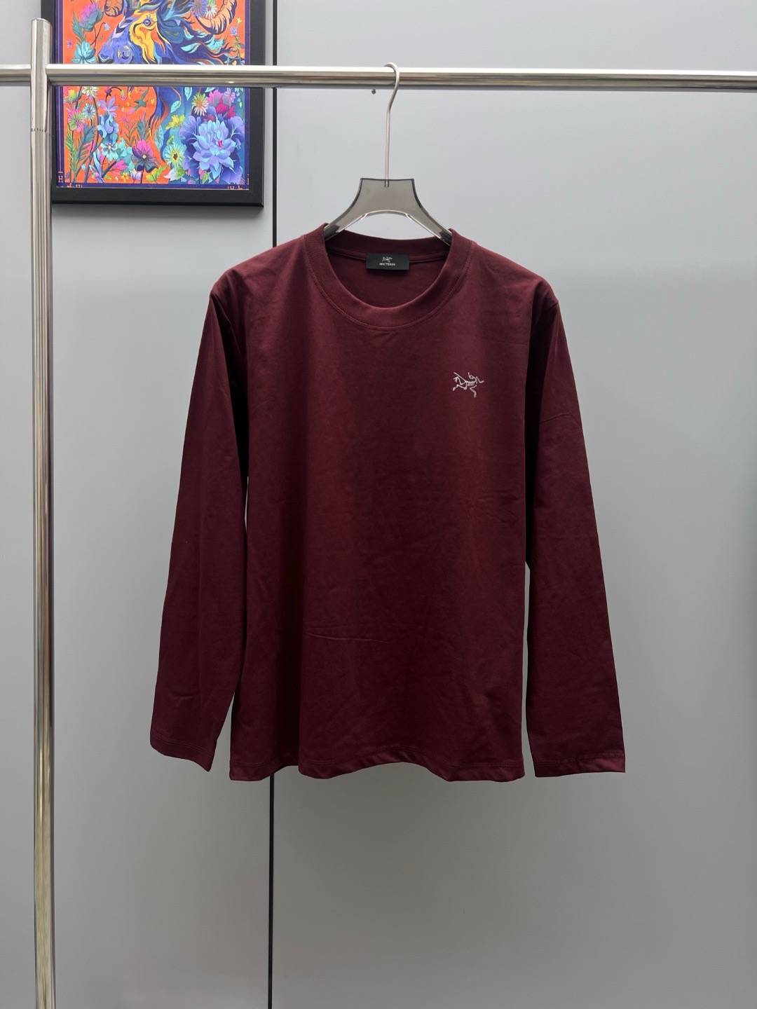 ARCTERYX アークテリクス メンズ スウェット トレーナー クルーネックスウェット フロントロゴ ロゴプリント ヘビーウェイト オーバーサイズ メンズ レ - 画像 10