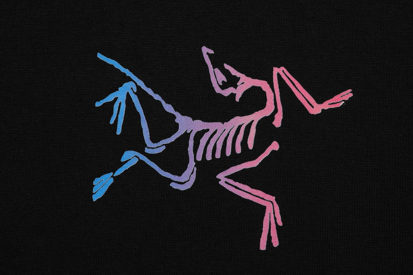 ARCTERYX アークテリクス メンズ スウェット トレーナー クルーネックスウェット ロゴ刺繍 フロントロゴ ロングスリーブ オーバーサイズ ホワイト ブラ - 画像 10