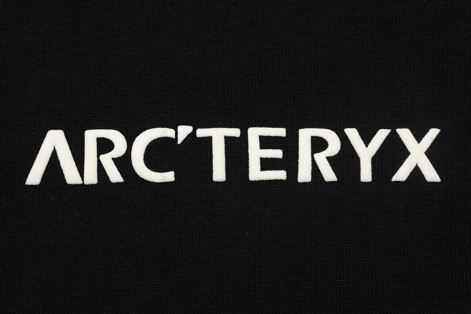 ARCTERYX アークテリクス メンズ スウェット トレーナー クルーネックスウェット フロントロゴ ロゴプリント ヘビーウェイト ブラック ホワイト - 画像 8