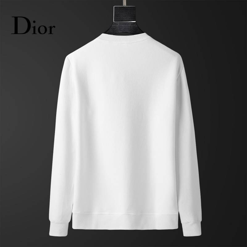 Dior ディオール メンズ スウェット トレーナー 胸ロゴ ロゴプリント リブ仕様 オーバーサイズ ブラック - 画像 9