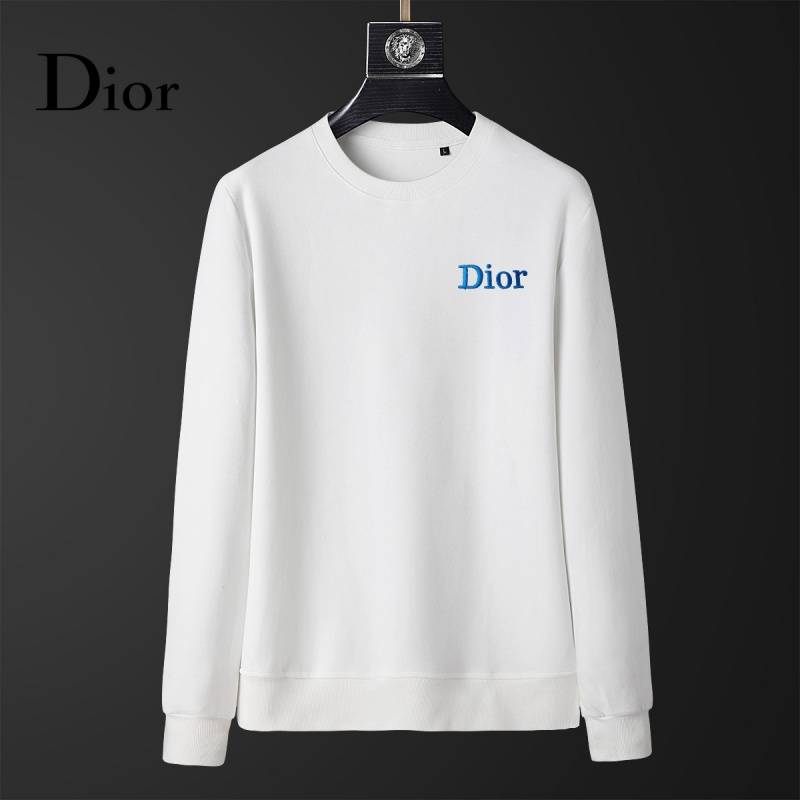 Dior ディオール メンズ スウェット トレーナー 胸ロゴ ロゴプリント リブ仕様 オーバーサイズ ブラック - 画像 10