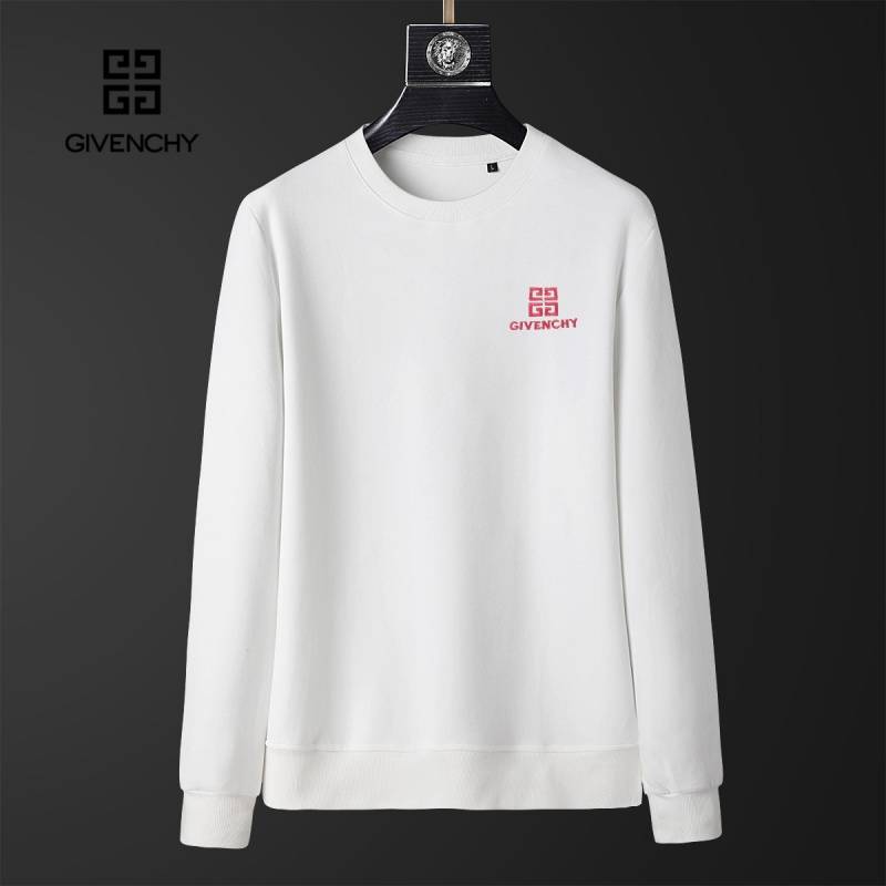 GIVENCHY ジバンシィ メンズ スウェット トレーナー 胸ロゴ ロゴプリント クルーネックスウェット メンズ 秋冬 ホワイト