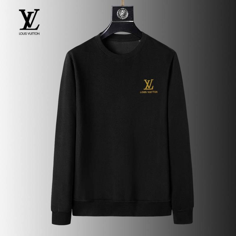 Louis Vuitton ルイヴィトン メンズ スウェット トレーナー ロゴプリント ロンT フルーレンドローグ ブラック
