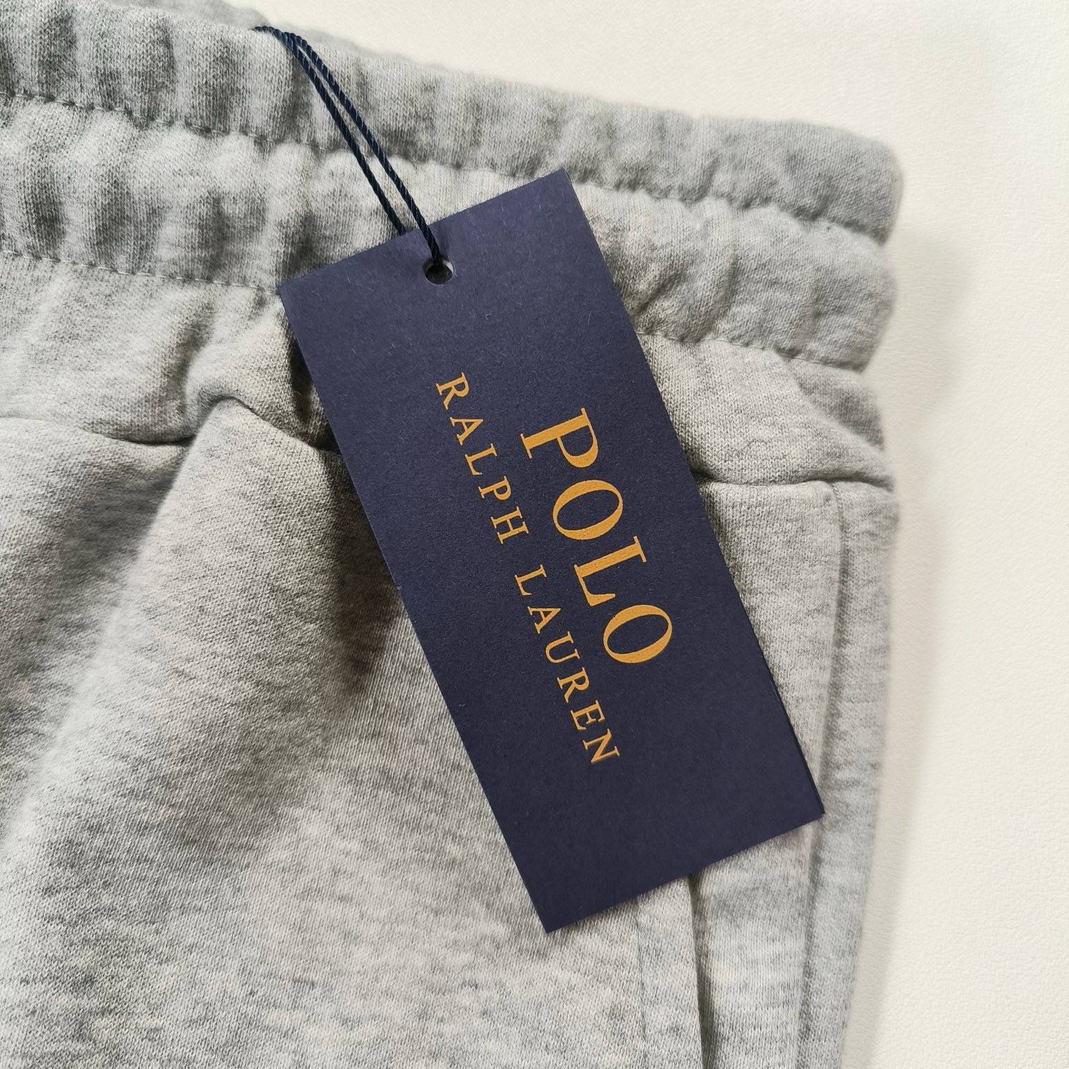 POLO RALPH LAUREN メンズ イージーパンツ ワイドパンツ ドローコード ロゴ刺繍 メタルパーツ ブラック グレー ベージュ - 画像 4