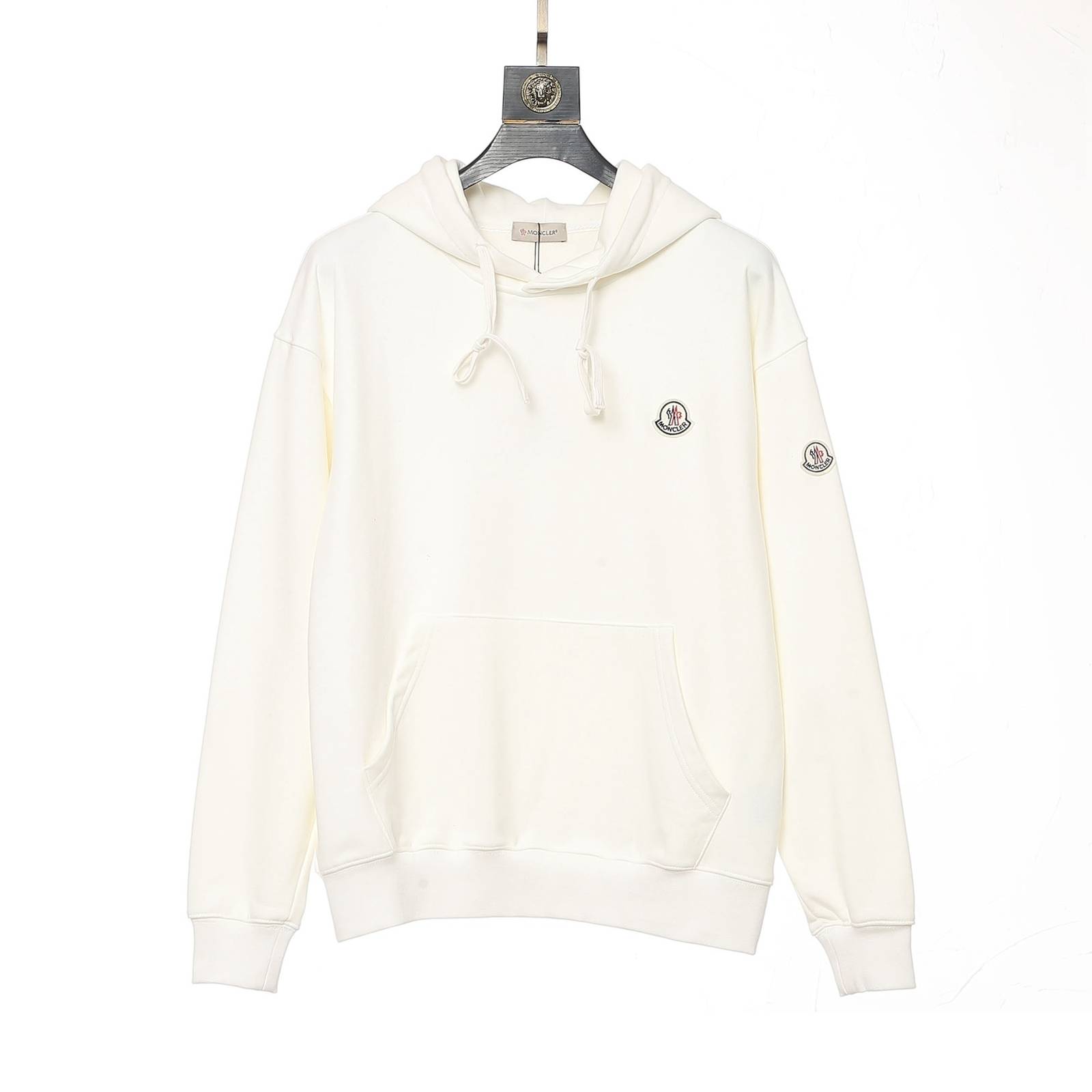 MONCLER モンクレール メンズ パーカー プルオーバー ロゴプリント 立体フード オーバーサイズ 秋冬 ブラック ホワイト ネイビー