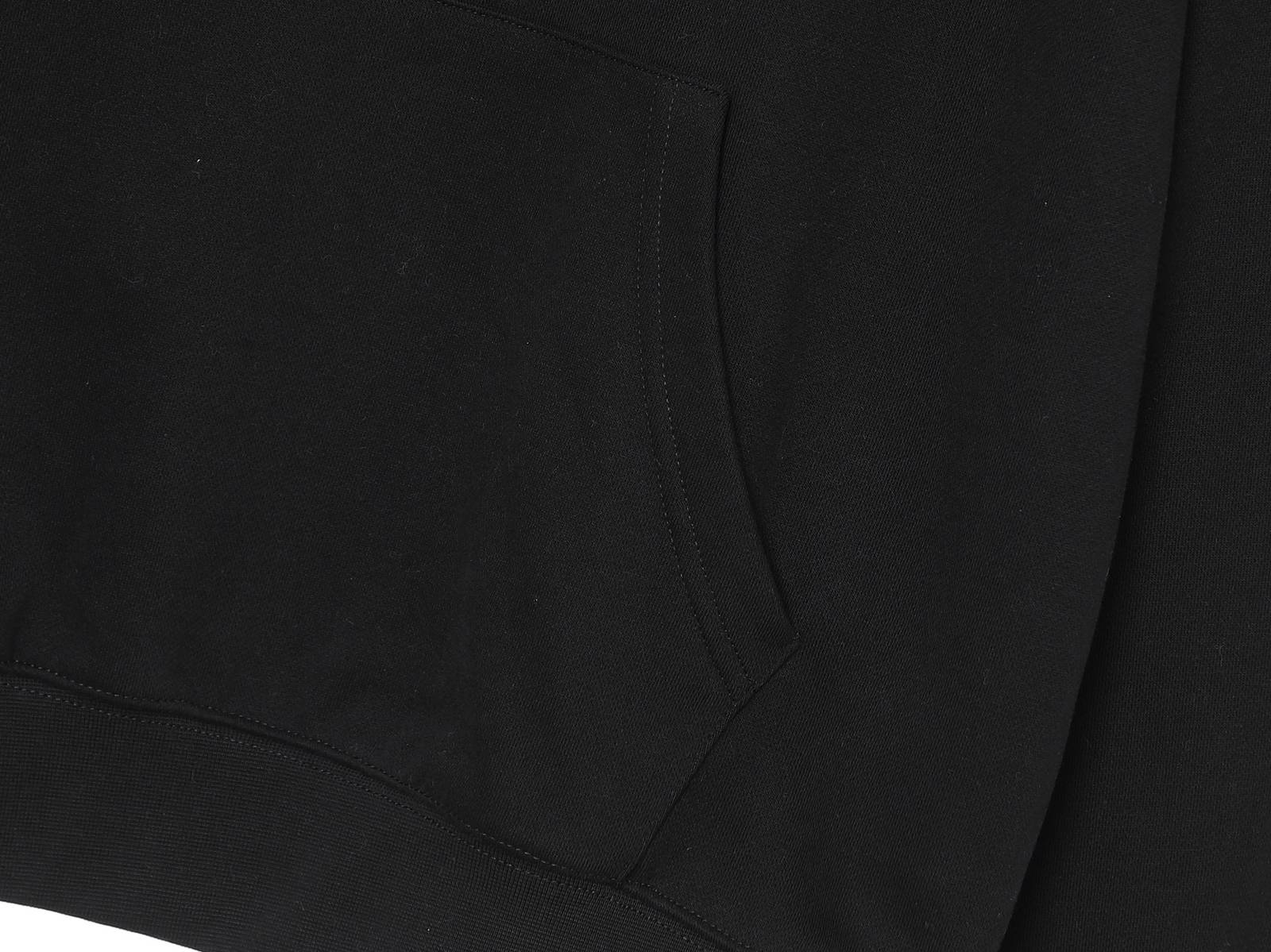 BALENCIAGA バレンシアガ メンズ パーカー プルオーバー ロゴプリント 立体フード オーバーサイズ 秋冬 ブラック ホワイト ネイビー - 画像 8