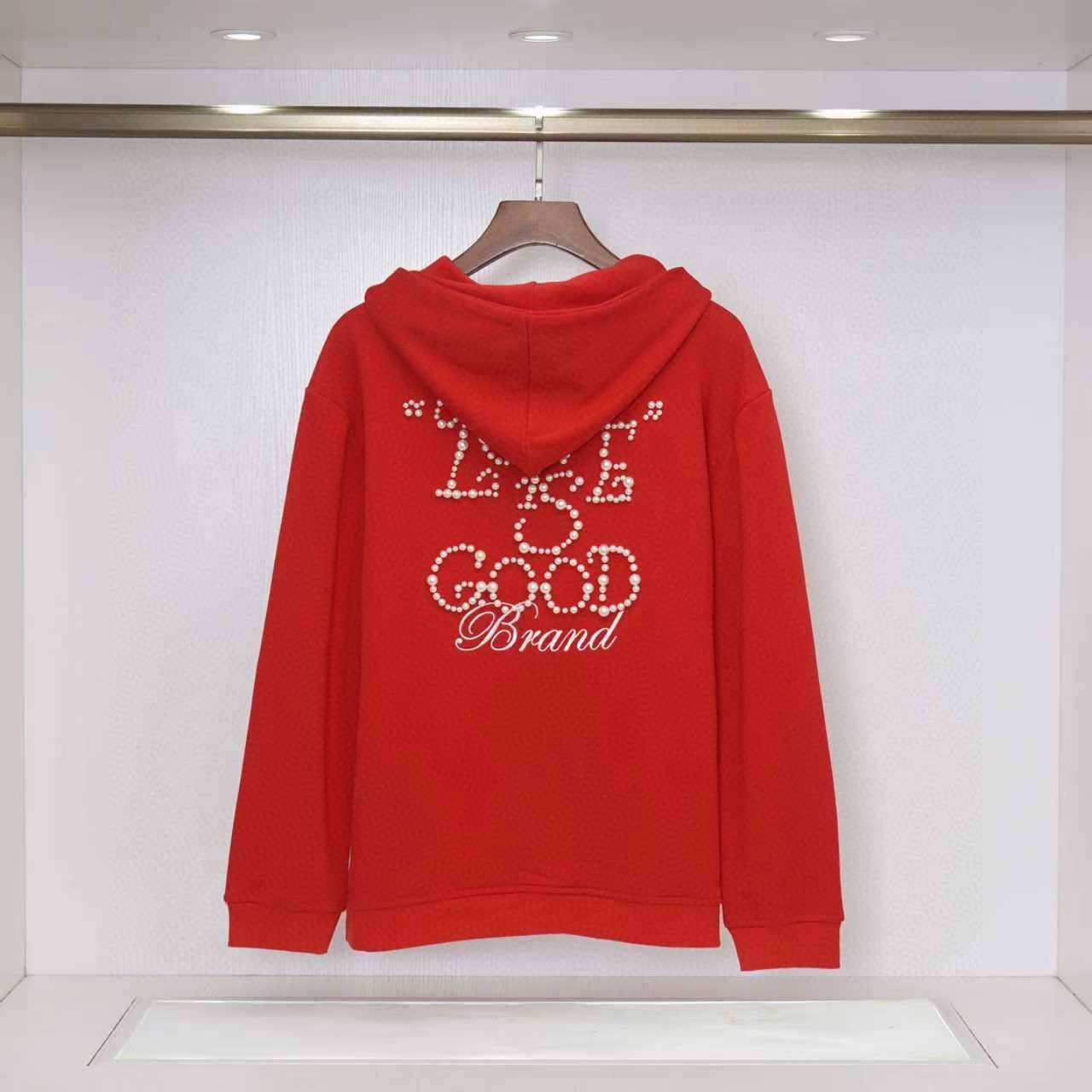 BALENCIAGA バレンシアガ メンズ パーカー プルオーバー ロゴ刺繍 オーバーサイズ ストリート 秋冬 ブラック - 画像 6