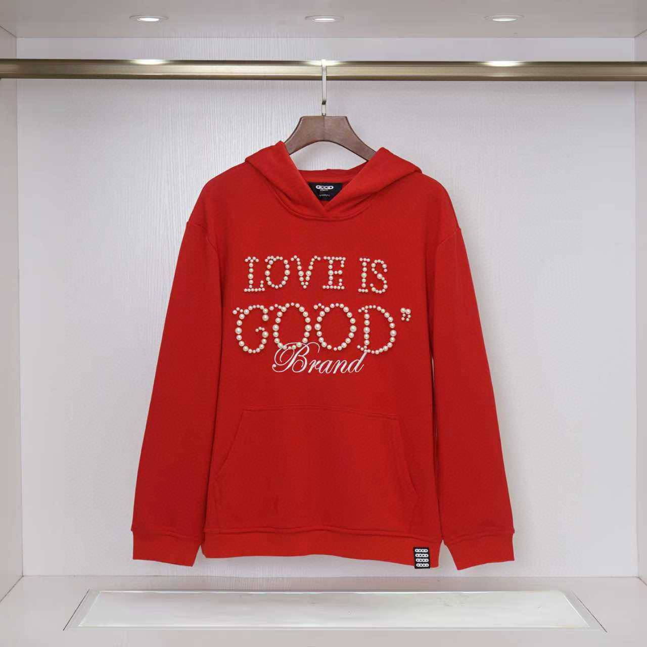 BALENCIAGA バレンシアガ メンズ パーカー プルオーバー ロゴ刺繍 オーバーサイズ ストリート 秋冬 ブラック - 画像 7