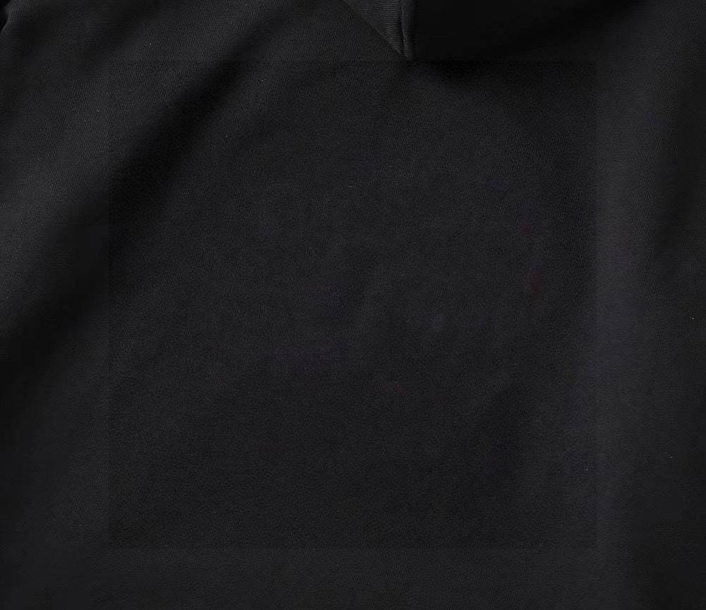 MONCLER モンクレール メンズ パーカー プルオーバー ロゴプリント 立体フード オーバーサイズ 秋冬 ブラック - 画像 6