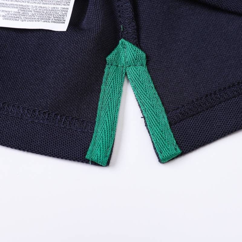 LACOSTE ラコステ メンズ 長袖Tシャツ ロンT クルーネック 袖リブ ロゴプリント オーバーサイズ ブラック - 画像 10