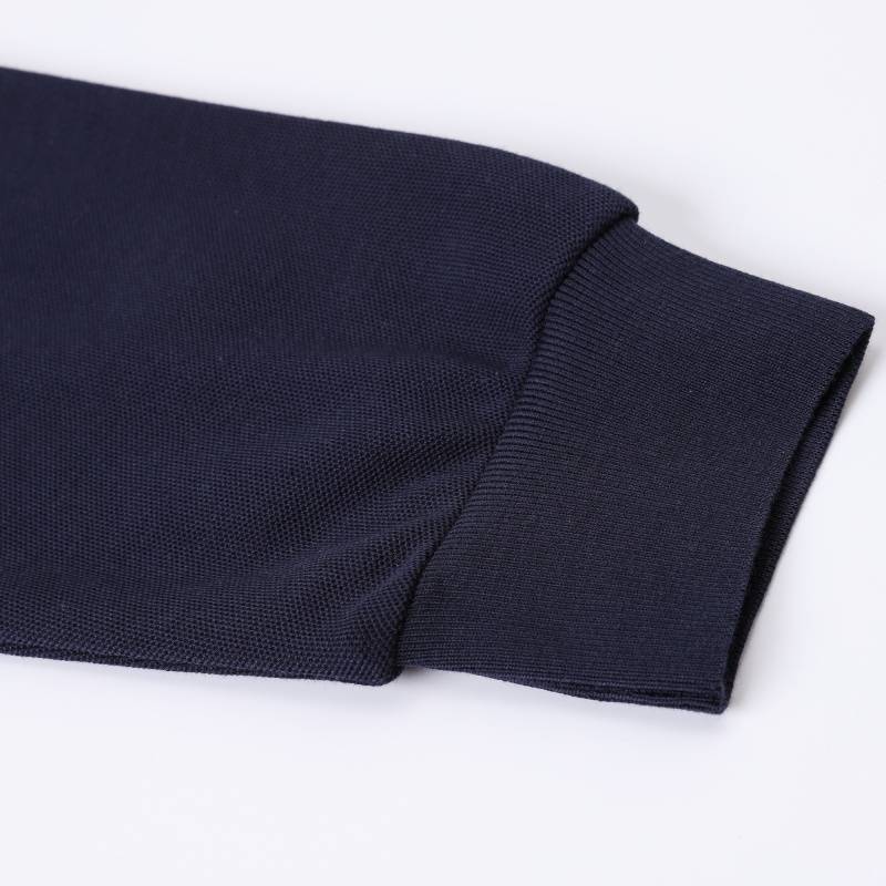 LACOSTE ラコステ メンズ 長袖Tシャツ ロンT クルーネック 袖リブ ロゴプリント オーバーサイズ ブラック - 画像 11