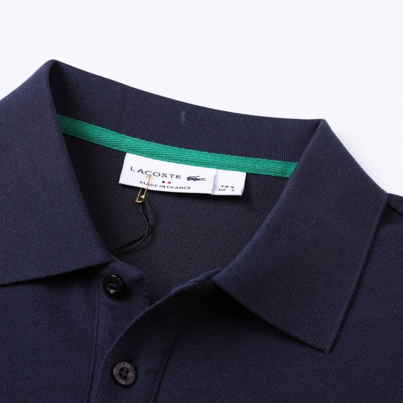 LACOSTE ラコステ メンズ 長袖Tシャツ ロンT クルーネック 袖リブ ロゴプリント オーバーサイズ ブラック - 画像 18