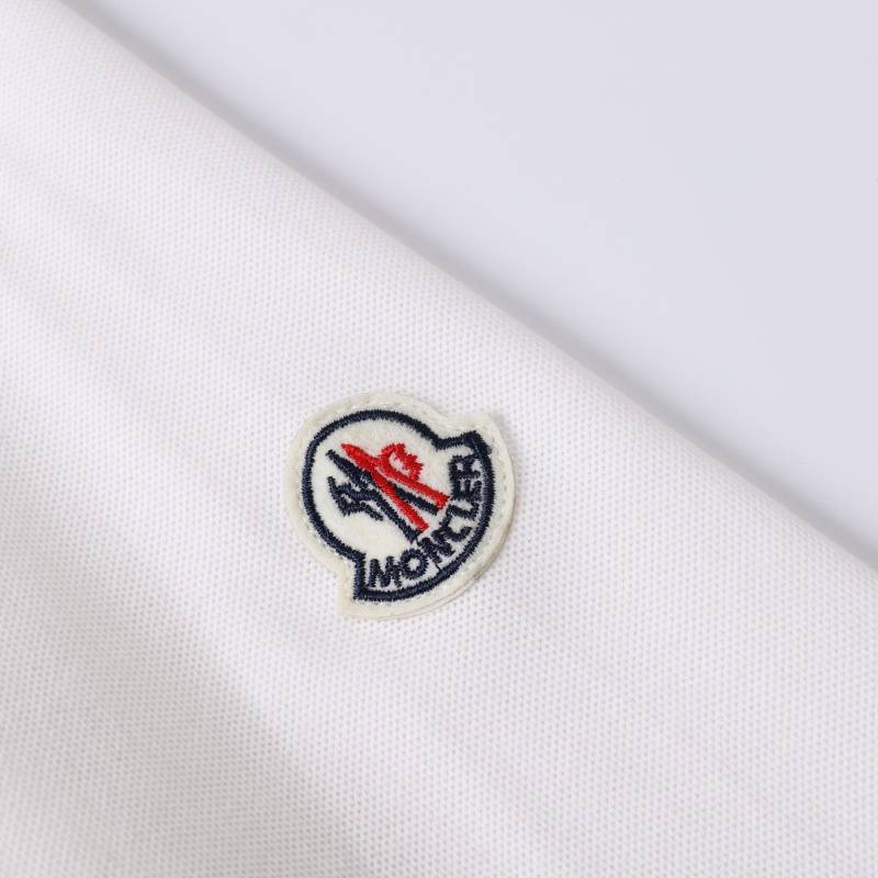MONCLER モンクレール メンズ 長袖Tシャツ ロンT クルーネック 袖リブ ロゴプリント オーバーサイズ ストリート ブラック ホワイト - 画像 10