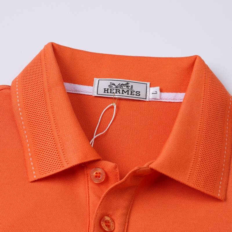HERMES ヘルメス メンズ 長袖Tシャツ ロンT クルーネック 袖リブ オーバーサイズ ブラック ホワイト オレンジ - 画像 18