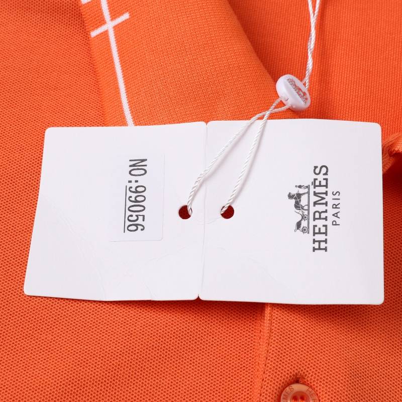HERMS メンズ 長袖Tシャツ ロンT クルーネック 袖リブ ロゴプリント オーバーサイズ ブラック ホワイト オレンジ - 画像 13