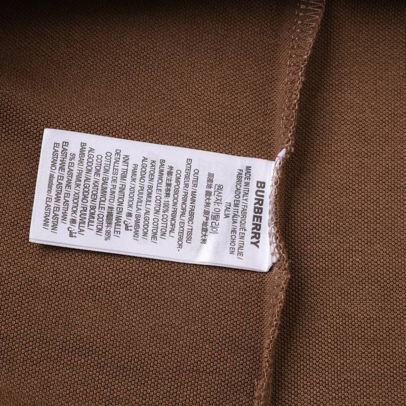 BURBERRY バーバリー メンズ 長袖Tシャツ ロンT クルーネック 袖リブ ロゴプリント オーバーサイズ メンズブラック - 画像 10
