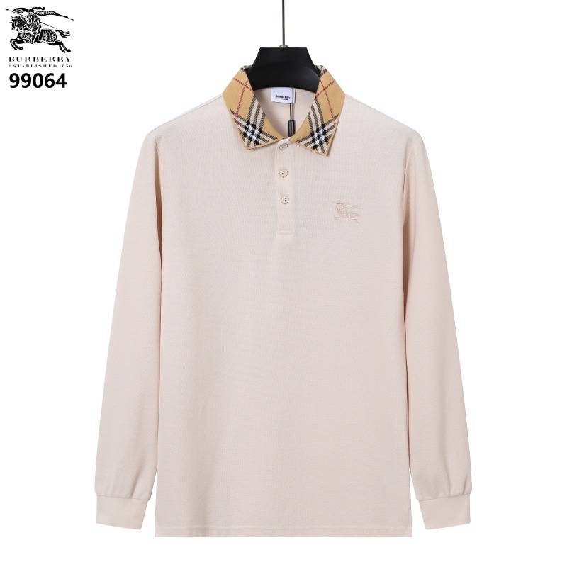 BURBERRY バーバリー メンズ 長袖Tシャツ ロンT クルーネック 袖リブ ロゴプリント フロントロゴ オーバーサイズ ブラック ホワイト グレー
