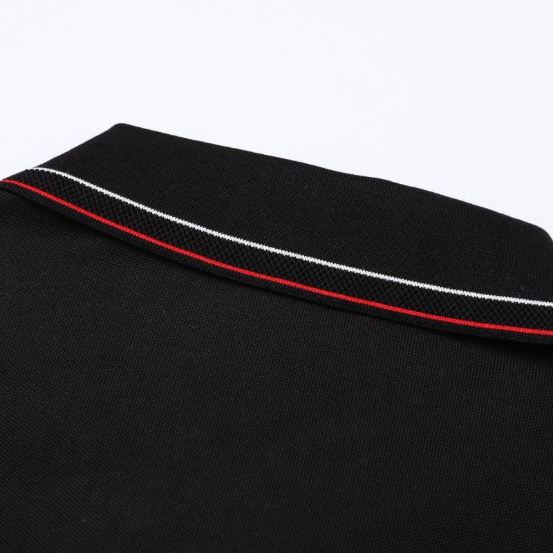 TOMMY HILFIGER メンズ 長袖Tシャツ ロンT クルーネック 袖リブ ロゴプリント オーバーサイズ ブラック - 画像 6