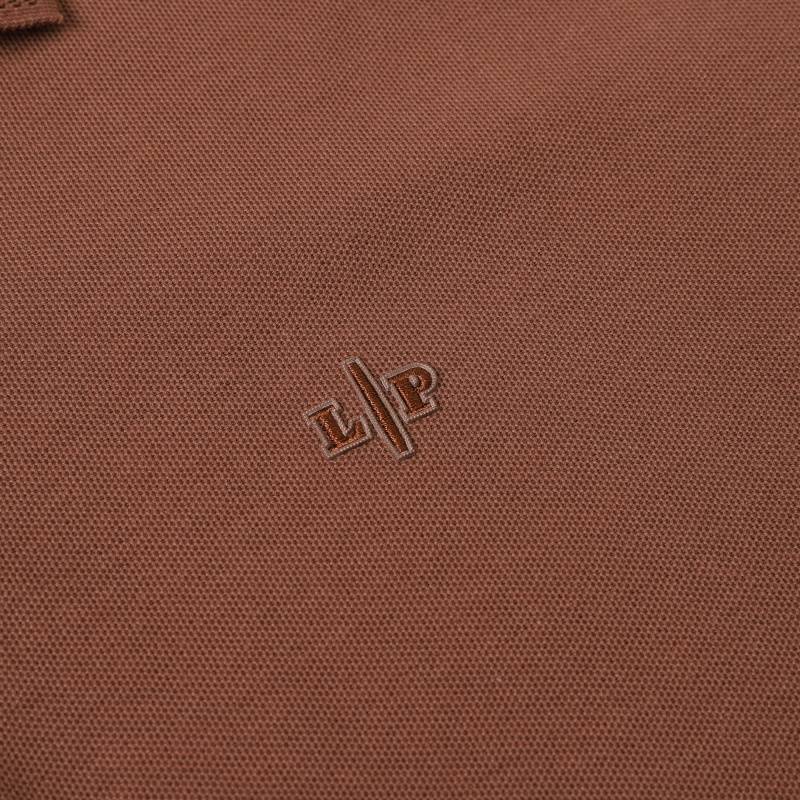 Loro Piana ロロピアーナ メンズ 長袖ポロシャツ ロンT クルーネック 袖リブ トップス フロントロゴ ブラック ホワイト ローズブラウン - 画像 13