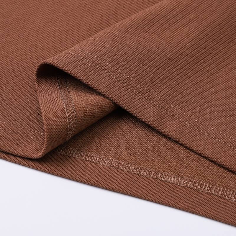 Loro Piana メンズ 長袖Tシャツ ロンT クルーネック 袖リブ ロゴ刺繍 オーバーサイズ ブラック ホワイト ブラウン - 画像 10