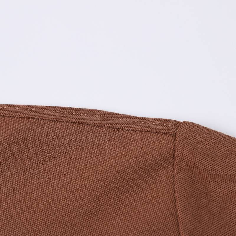 Loro Piana メンズ 長袖Tシャツ ロンT クルーネック 袖リブ ロゴ刺繍 オーバーサイズ ブラック ホワイト ブラウン - 画像 12