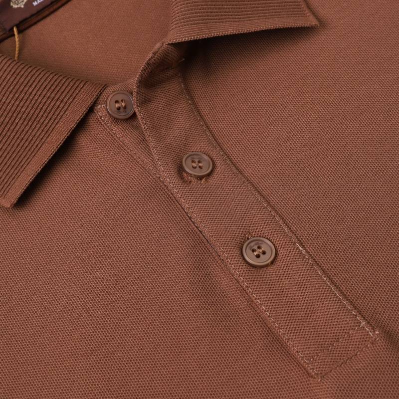 Loro Piana メンズ 長袖Tシャツ ロンT クルーネック 袖リブ ロゴ刺繍 オーバーサイズ ブラック ホワイト ブラウン - 画像 14