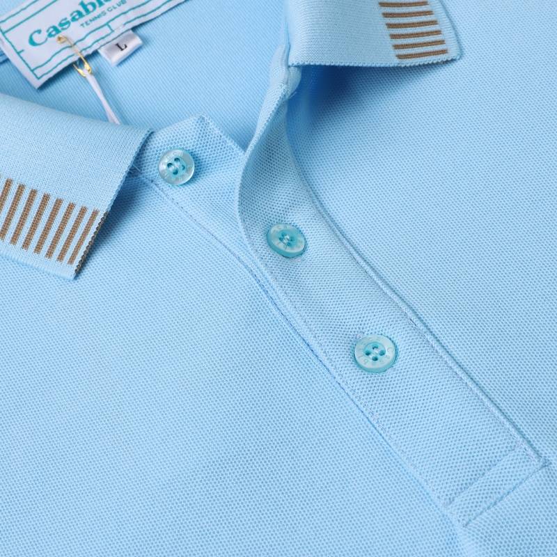 CASABLANCA カサブランカ メンズ 長袖Tシャツ ロンT クルーネック 袖リブ ロゴプリント オーバーサイズ ブラック ホワイト グレー ネイビー - 画像 14