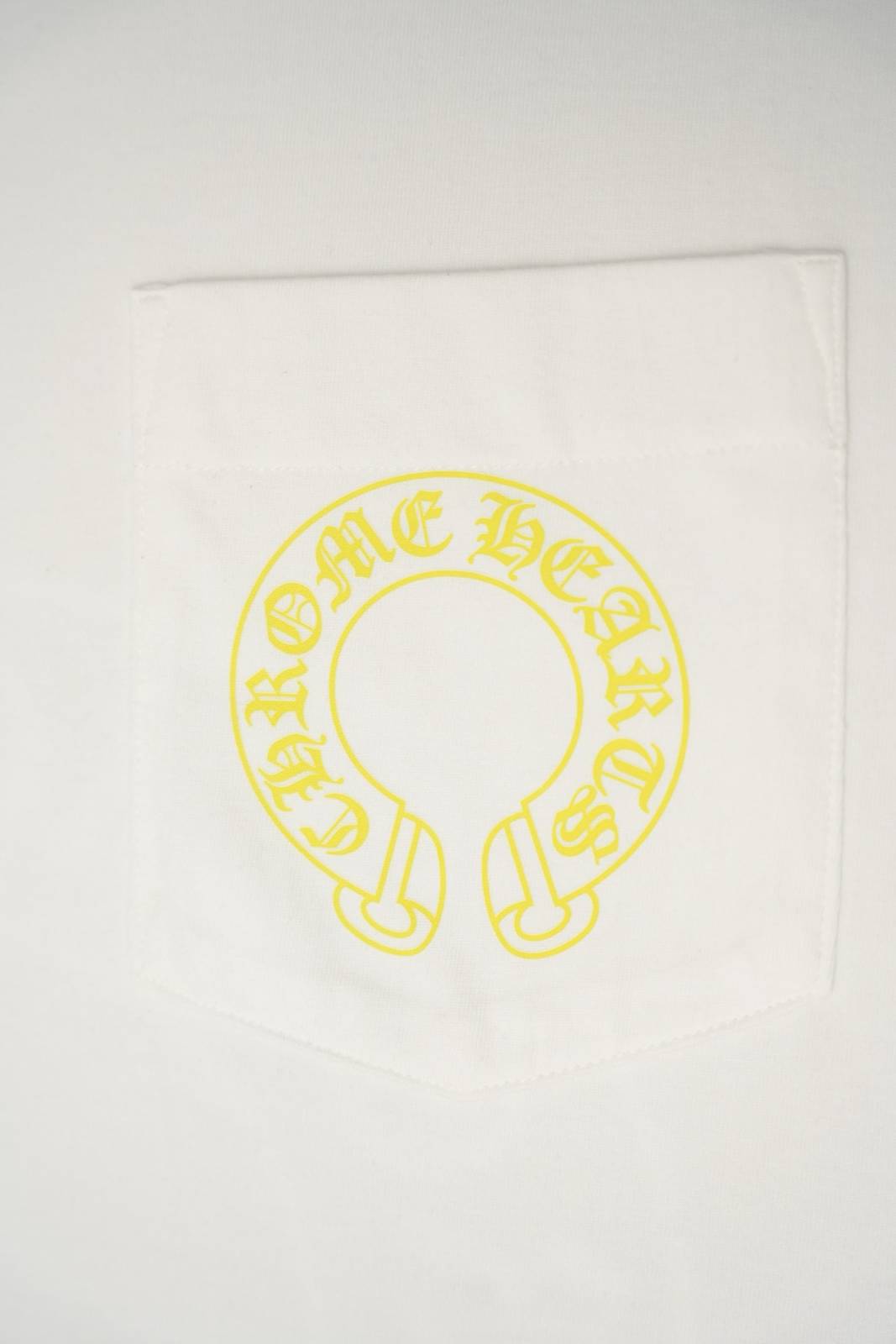 CHROME HEARTS クロムハーツ メンズ ロンT 長袖Tシャツ クルーネック 袖リブ アームプリント オーバーサイズ ブラック - 画像 11