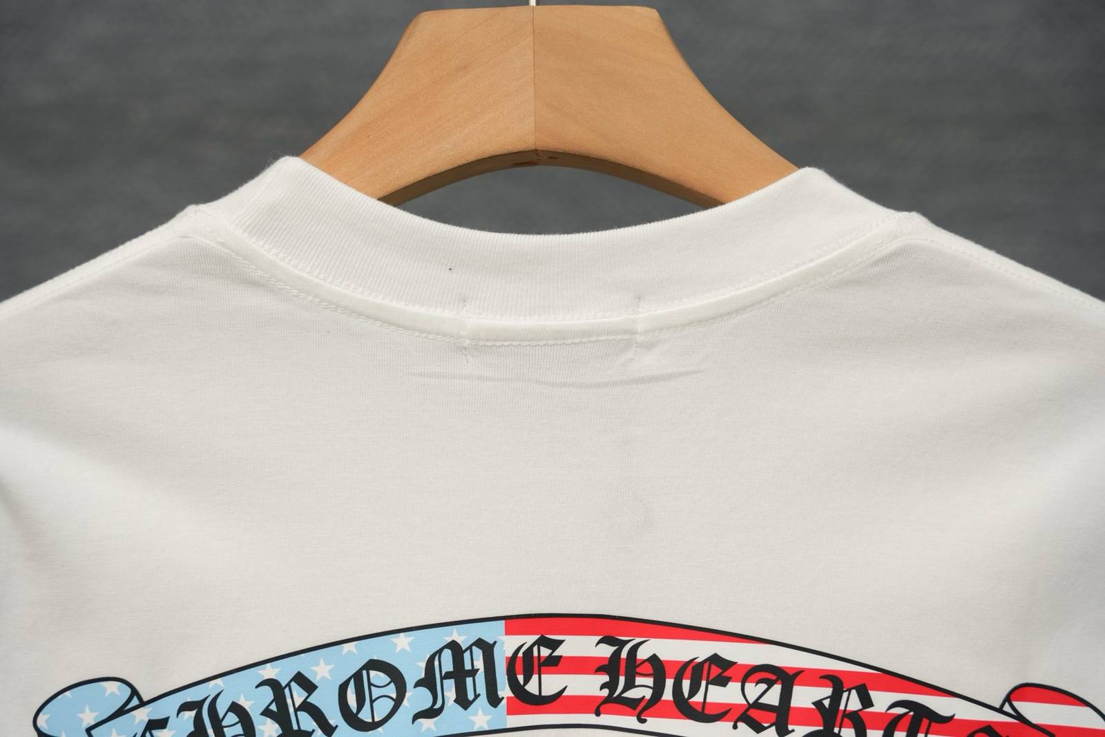 CHROME HEARTS クロムハーツ メンズ 長袖Tシャツ ロンT クルーネック 袖リブ アームプリント オーバーサイズ ブラック - 画像 12