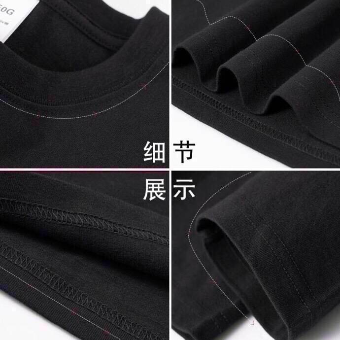 FENDI メンズ ロンT 長袖Tシャツ クルーネック 袖リブ ロゴ刺繍 オーバーサイズ ブラック - 画像 3