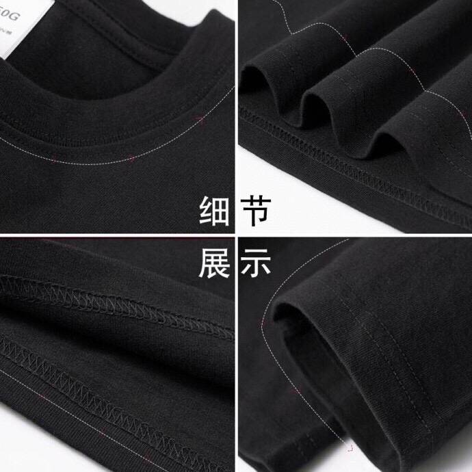 HERMES メンズ ロンT 長袖Tシャツ クルーネック 袖リブ ロゴプリント オーバーサイズ ブラック - 画像 3