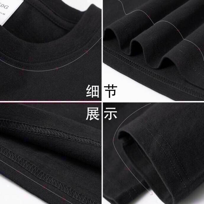 HERMES メンズ ロンT 長袖Tシャツ クルーネック 袖リブ ロゴプリント オーバーサイズ ブラック - 画像 3