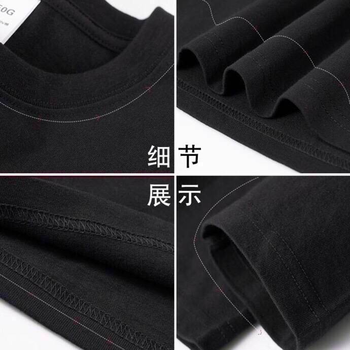 GUCCI グッチ メンズ 長袖Tシャツ ロンT クルーネック 袖リブ ロゴプリント メンズ オーバーサイズ ブラック - 画像 3