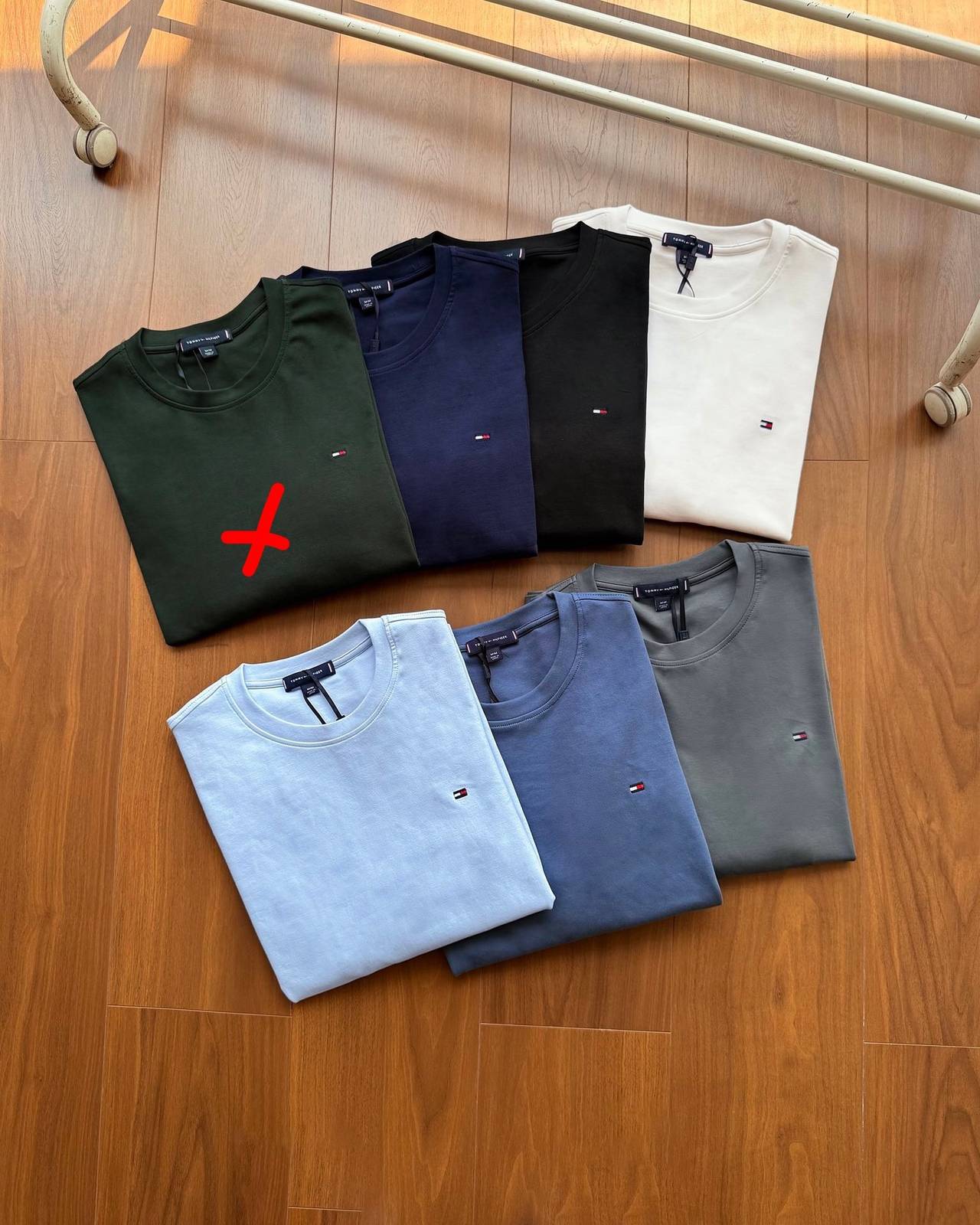 TOMMY HILFIGER メンズ ロンT 長袖Tシャツ クルーネック 袖リブ ロゴプリント オーバーサイズ ブラック - 画像 16