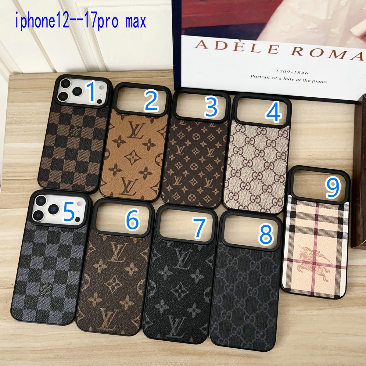 ルイヴィトン　Louis Vuitton　スマホケース　グッチ　バーバリー　スマホカバー　iPhoneケース　iPhoneカバー　携帯ケース　携帯カバー　iPhone17　多機種対応
