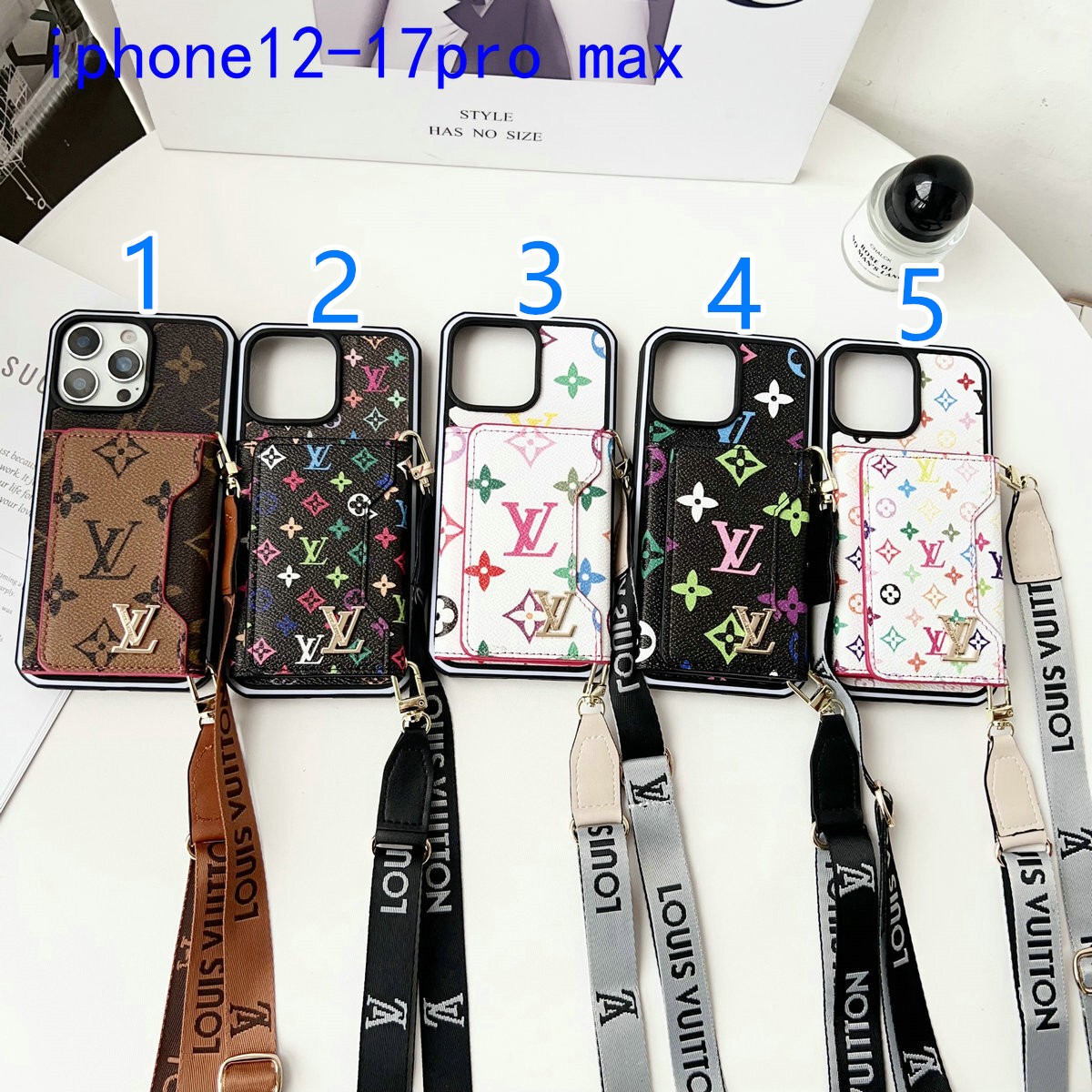 ルイヴィトン　Louis Vuitton　携帯ケーズ　スマホケース　カード収納　アイフォンケース　モノグラム　スマホカバー　iphone17pro max