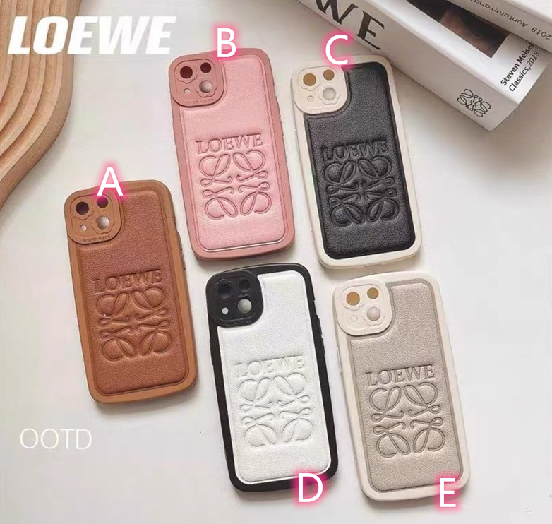 Loewe　ロエベ　携帯ケース　スマホケース　iphoneケース　大人可愛い　iphone15/iphone15Promax　レザー　全14種