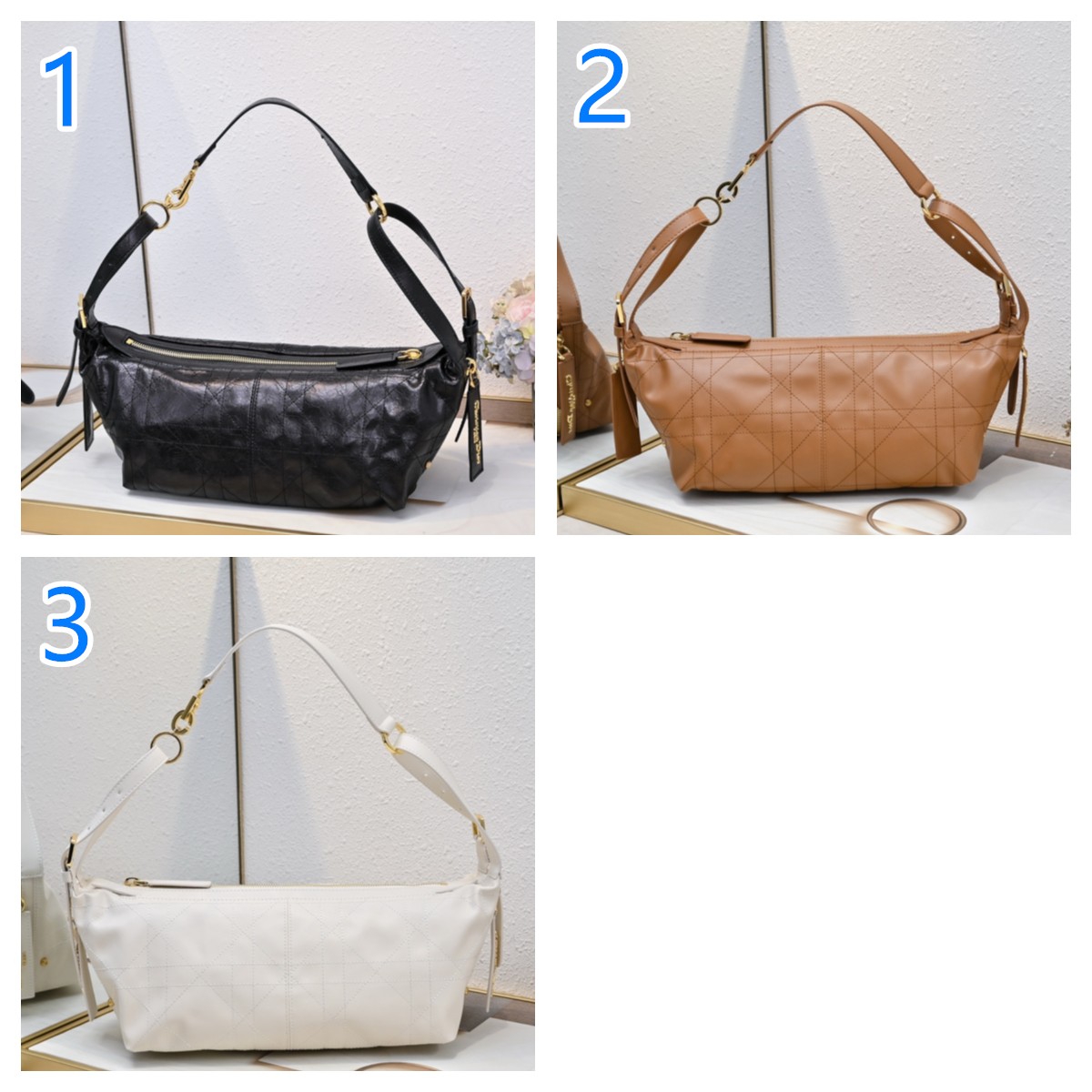 DIOR D-Journey バッグ　ディオール　D-ジャーニー　レディースバッグ　ハンドバッグ　手提げバッグ　カバン　3色